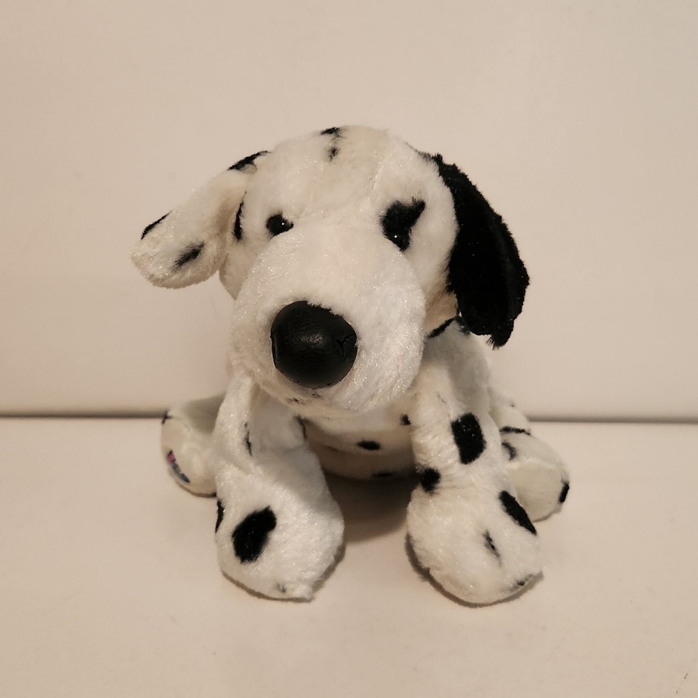7” Ganz Webkinz Dalmatian Dog Plush Stuffed Animal